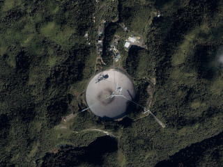 Satellite image satellite dish green - aerial free wallpaper