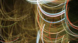 Blurry cellphone abstract lines circles - an abstract sculpture free wallpaper