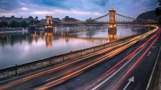 Ferenc joachim bridge city night - ferenc joachim free wallpaper