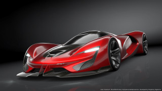Red sports car dark room 14 - everett warner free wallpaper