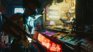 Man guitar neon sign woman - a guitar in a room free wallpaper