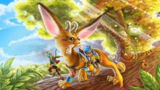 Rabbit horse children fantasy cedric - a horse free wallpaper