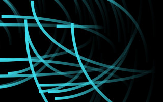Black blue abstract lines curves - line free wallpaper