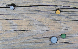 Wooden surface rocks cellphone land - cornelia parker free wallpaper