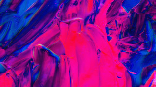 Colorful painting red blue black - albert irvin free wallpaper