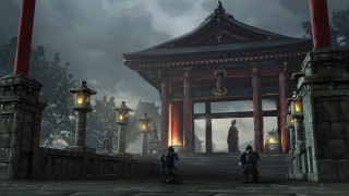 Baioken eishun architecture shrine torii - a gate free wallpaper