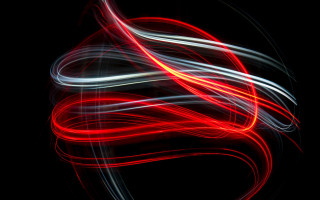 Red white swirl abstract magic - swirl free wallpaper