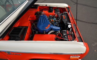 Car engine trunk hood up - hood free wallpaper