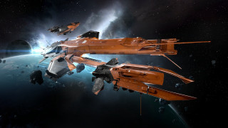 Space station planet ships star 2 - star citizen halo free wallpaper