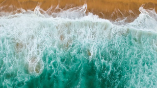 Ocean wave beach shore sky - ocean free wallpaper