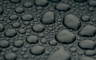 Water droplets black white macro - a surface free wallpaper