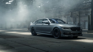 Silver car warehouse fog person - a silver car free wallpaper