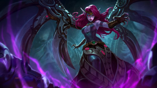 Purple dress woman sword flames - epsylon point free wallpaper