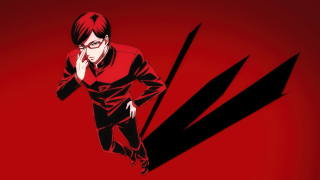 Man red shirt shadow portrait - adam manyoki free wallpaper