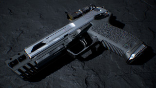 Gun flashlight lighter black surface - hard surface free wallpaper