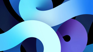 Blue purple abstract curved design - abstract background free wallpaper
