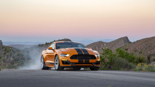 Mustang cobra digital rendering forest - promotional image free wallpaper for desktop