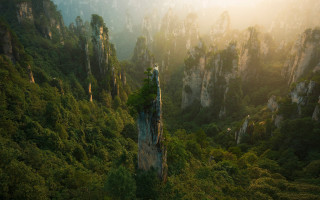Mountain forest cliff birdseye naturalism - mountain free wallpaper for desktop