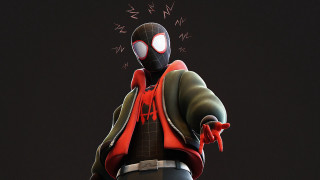 Spider suit red hoodie black - a man in a spider suit free wallpaper