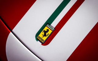 Ferrari badge red white green - bernardo cavallino free wallpaper