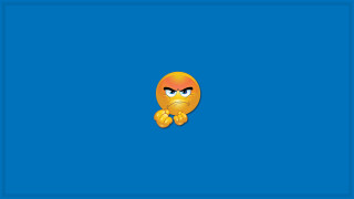 Sad emotive angry blue eyes - angry free wallpaper