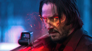 Eddie mendoza cyberpunk gun red - artstation hq free wallpaper