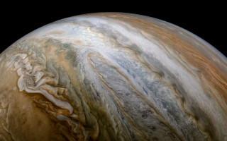 Large colorful planet ocean space - object free wallpaper