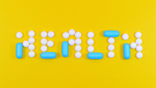 Fluff pills yellow background colorful - surreal free wallpaper