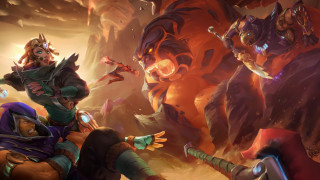 Battle heroes giant monster demon - a game free wallpaper