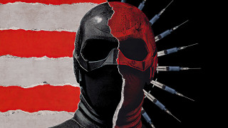 Masked claw man flag poster - claw free wallpaper