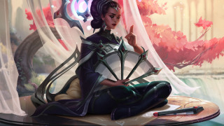 Woman sitting fan pen jewelry - a fan free wallpaper
