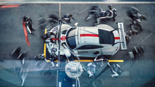 Car people motorcycle tiltshift photorealism - darek zabrocki free wallpaper