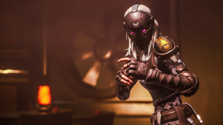 Futuristic woman armor clock yellow - ada gladys killins free wallpaper