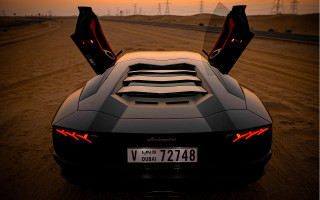 Car doors open dirtroad sunset - its door free wallpaper