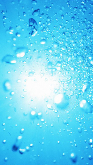 Blue background water droplets bright - water droplet free wallpaper