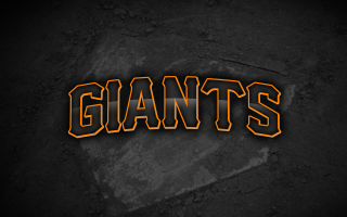 Giants logo black background orange - gritty free wallpaper