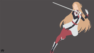 Woman black white sword background - action painting free wallpaper