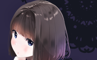 Girl long hair blue eyes 7 - aimitsu free wallpaper