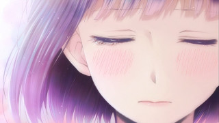 Purple hair blue eyes wind - the wind free wallpaper