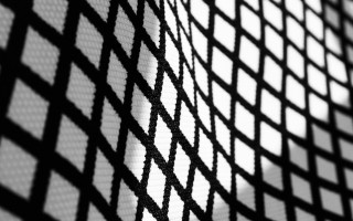 Wall pattern light opart occlusion - mesh wire free wallpaper