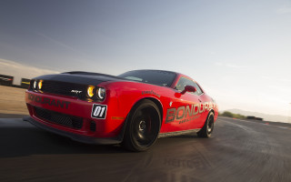 Red sports car road sky - a road free wallpaper