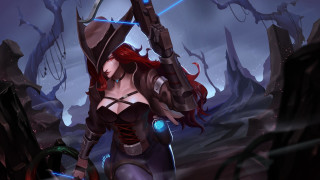 Woman sword fantasy armor red - art free wallpaper