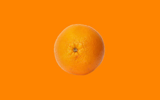 Orange moon sunset sunflower minimalism - the top free wallpaper