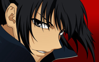 Man black hair black shirt 4 - man free wallpaper