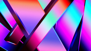 Colorful abstract large v small - surreal free wallpaper
