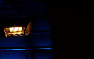 Dark room light corner blue - the corner free wallpaper