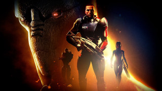Man alien movie poster gun - free sci-fi wallpaper