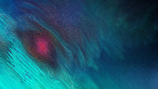 Blue red painting red dot - david boyd free wallpaper