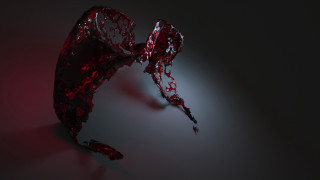 Glass redpaint blackbackground redlight deconstructivism - alberto seveso free wallpaper