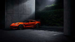 Car parkinglot night light roof - roof free wallpaper